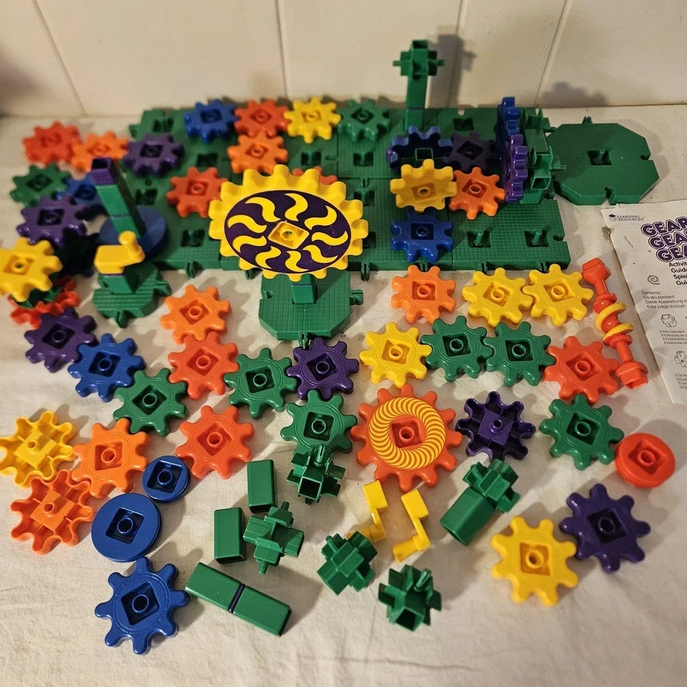 Learning Resources Gears! Gears! Gears! Building Sets Gizmos Bases